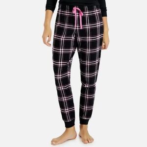 NWT Jenni Plaid Cotton Flannel Jogger Pajama Pants